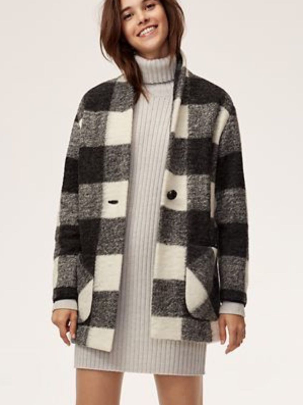 Aritzia Wilfred Free Neelam Wool Jacket